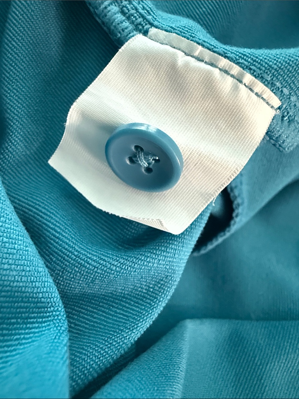 ALO Yoga Charmed Point Collar Sleeveless Tennis Dress in Blue Splash - Picture 6 of 6